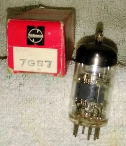 NOS 7GS7 vacuum tube radio TV valve, TESTED - Foto 1 di 6