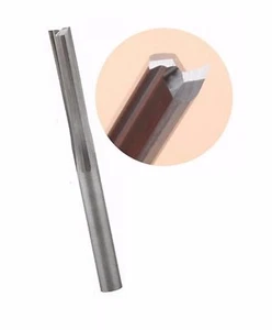 Cortador de 4 mm x 22 mm recto 2 herramientas de flauta carburo sólido 1/8" cortadores CNC talla Reino Unido - Imagen 1 de 2
