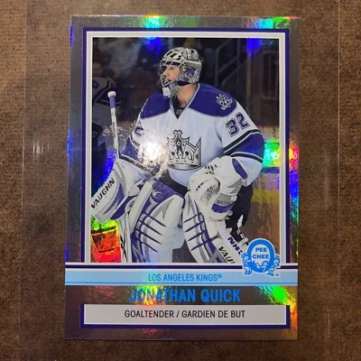 Jonathan Quick 2009-10 O-Pee-Chee Retro Rainbow 52/100 #28 RC Rookie Throwback - Image 1 of 4