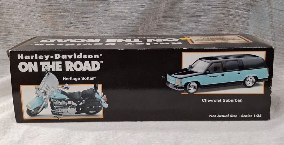 1998 Ограниченный выпуск Коллекционный Chevrolet Suburban, Мотоциклетный Прицеп Softail - Изображение 1 из 4