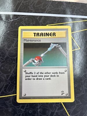 Maintenance 112/130 - Base Set 2 - Uncommon - Pokemon Card TCG D1