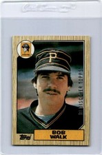 BOB WALK 2017 REDISCOVER TOPPS BUYBACK '87 TOPPS - PITTSBURGH PIRATES *14204