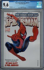 CGC 9.6 FREE COMIC BOOK DAY 2007 SPIDER-MAN #1 1ST JACKPOT APPEARANCE