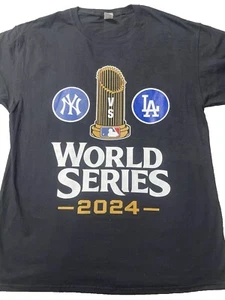 Los Angeles Dodgers 2024 World Series Matchup T-Shirt M-2XL Choose Your Size - Picture 1 of 1