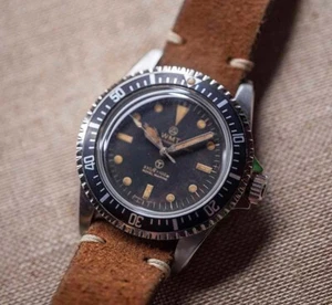 WMT Military Style Field Watch Vintage Army Model Automatic Aged Dial Design JP - Picture 1 of 5