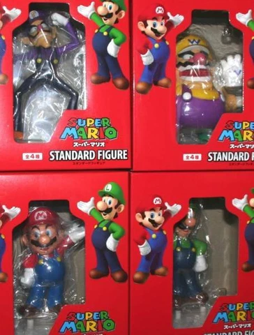 Super Mario Bros. Standard Figure Vol.1 Mario Luigi Wario Waluigi 4Types 140mm 1 Cover