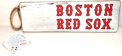 Boston Red Sox MLB 17" x 11" Wood Decorative Indoor Sign Wincraft Brand New - Image 1 of 4