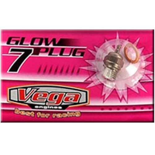 CANDELA COLD 7 PER MOTORI VEGA SPM C07 PER NITRO FUEL DA 10 A 15cc GLOW PLUG - Immagine 1 di 1