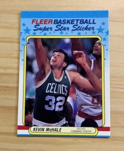 Adesivo Fleer #9 Kevin McHale NBA HOF Boston Celtics 1988-89 - Foto 1 di 2