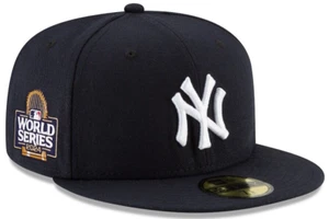 New York Yankees New Era 2024 World Series 59FIFTY Fitted Team Hat 7 5/8 - NWT - Picture 1 of 6