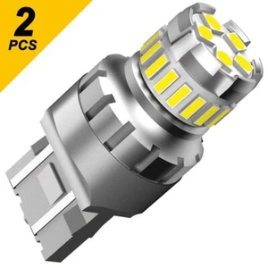 T20 580 Sidelight Drl Xenon Super White W21/5w 6500K 7443 12v Bulb - Picture 1 of 3