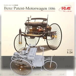 ICM 1/24 1886 BENZ PATENT-MOTORWAGEN MODEL KIT 24040 - Picture 1 of 4