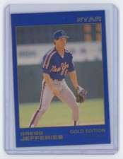 1988 Star Gold Gregg Jefferies Baseball Card #10