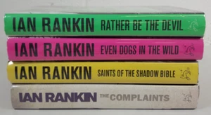Ian Rankin Rebus 4 Hardback `Books Bundle  Complaints Thriller Crime Inspector - Imagen 1 de 6