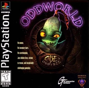 Oddworld Abe's Oddysee (Sony PlayStation 1 PS1, 1997)-Original Disk Only TESTED - Picture 1 of 1