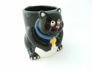 Kaffeebecher Tasse Tassen Katze Katzen Keramik 10 cm Kätzchen Haustiere Tiere - Bild 1 von 2