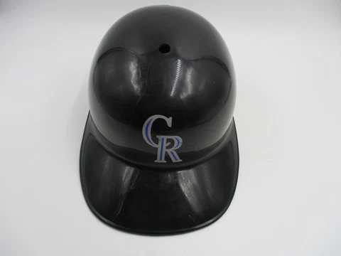 VINTAGE Colorado Rockies Helmet Souvenir Replica Batting Adjustable Adult Laich Cover