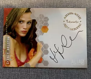Jennifer Garner 2002 Inkworks A1 Alias Season 1 SSP signed card certified auto - Picture 1 of 13