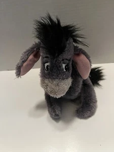Giocattolo peluche coda sfocata rimovibile Walt Disney World Winnie the Pooh ""Eeyore"" nuovo con etichette - Foto 1 di 6