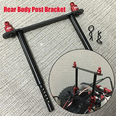 For Axial scx10-ll 90046 RC Part Aluminum Alloy Rear Car Shell Body Post Bracket - Image 1 of 3