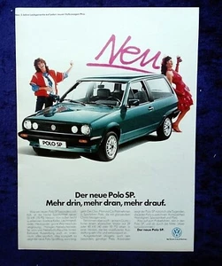 VW Polo  SP, originale Werbung aus 1983  Typ 86 C - Bild 1 von 1