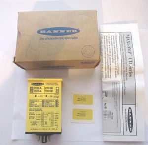 BANNER CD3B 27552 AMPLIFIER MODULE UNUSED - Picture 1 of 12