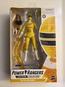 Power Rangers Lightning Collection MMPR Yellow Ranger Actionfigur Hasbro Neu - Bild 1 von 8