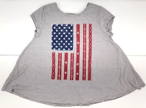 Cloud Chaser Women's Shirt size S Patriotic USA FLAG 4th of JULY sleeveless - Picture 1 of 10