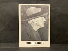 BASEBALL, JUDGE LANDIS, Renata Galasso Inc., 1980 TCMA trading cards
