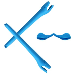Hawkry Kits Replacement Earsocks & Nose Pieces For-Oakley Radar EV Path-Sky Blue - Picture 1 of 3