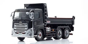 Kyosho Original KS03940BK 1/43 UD TRUCKS QUON KYOKUTO Muldenkipper schwarz metallic  - Bild 1 von 6