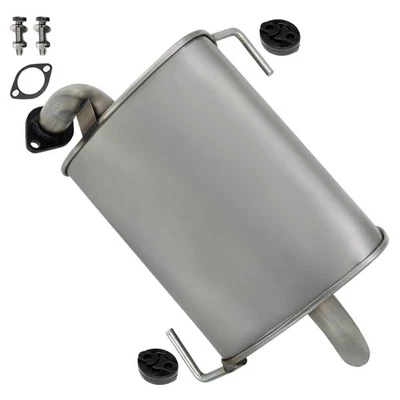 Stainless Steel Passenger Side Exhaust Muffler fits: 2006-09 Subaru Outback 2.5L - Image 1 of 4