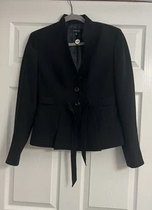 Jones Wear Women’s Black Blazer Size 8 NWOT - Picture 1 of 5