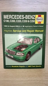 MERCEDES BENZ Haynes Car Manual 1993 to 200. C180 C200 C220 C230 C250 - Picture 1 of 6