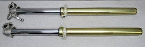 2006 SUZUKI RMZ 450 FRONT FORK SHOCKS RIGHT LEFT FRONT SUSPENSION - Picture 1 of 23