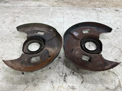 89-94 Nissan 240sx S13 OEM Front Brake Dust Shield Pair OEM - Image 1 of 4