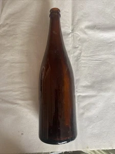 UNIQUE AMBER STYLE W.F.&S BREWING BOTTOM EMBOSSED 11 3/5” Tall - Bild 1 von 4