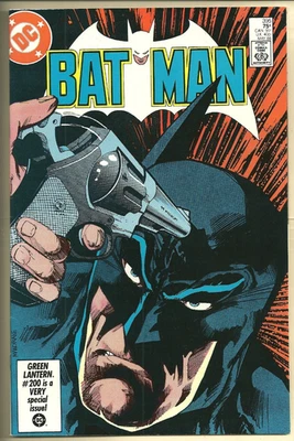 BATMAN #395 VF+ (1986)  1st Film Freak, Gun Cover! Dark Knight Detective! - Image 1 of 2