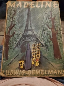 Madeline by Ludwig Bemelmans, 1939 Simon & Schuster First Edition HC Book W/ DJ - Picture 1 of 1
