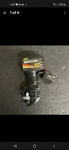 Mercury 2.5 EFI 9 Volt Toy Electric Boat Motor FLEET LINE Vintage Model - Picture 1 of 4