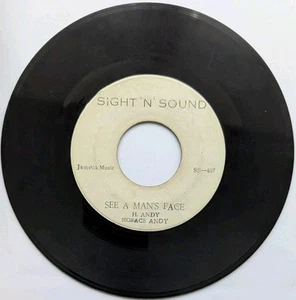 πΆ RARE ROOTS REGGAE - SEE A MAN'S FACE - HORACE ANDY - MONEY DISC 7" listen - Picture 1 of 7