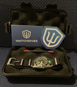 Benrus Type II Hommage US Military Fliegeruhr Quarz Neu - Bild 1 von 9