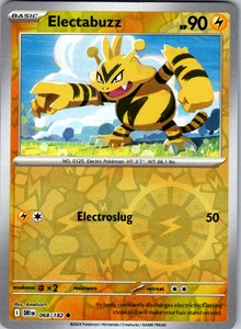 Electabuzz Reverse Holo 068/182 SV10: Destined Rivals Common - NM - Picture 1 of 2
