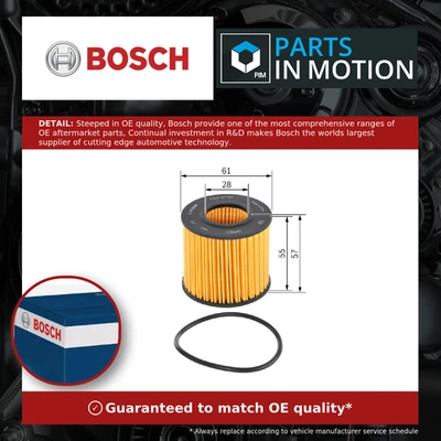 Oil Filter fits TOYOTA YARIS 1.3 1.33 1.8 07 to 17 Bosch 0415237010 0415240060 - Image 1 of 4