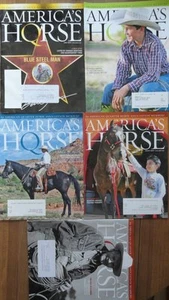 America's Hqrse Horse AQHA Magazine 2009 LOT Riding Ranching Rodeo - Picture 1 of 1