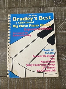The New Bradley’s Best Big Note Piano Pieces Expanded Edition Song Book - Picture 1 of 4