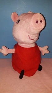 Peppa Pig Hug n' Oink 10" peluche parlante risas charlas y resoplidos interactivo - Imagen 1 de 4
