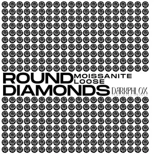 50 STCK. Schwarz Rund Schliff Moissanit Diamant 0,90 mm Kleine Lose Schwarze Diamanten - Bild 1 von 7