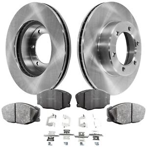 Brake Disc and Pad Kit For 1993-1998 Toyota T100 Front Driver and Passenger Side