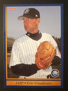 2001 Columbus Clippers Eric Gunderson #15